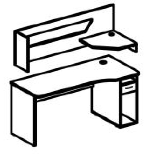 Рабочее место бухгалтера м6211П/Л