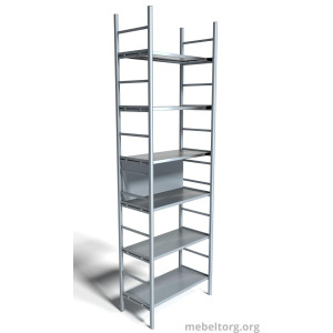 Стеллаж "Этаж" 1 секция, 6 полок