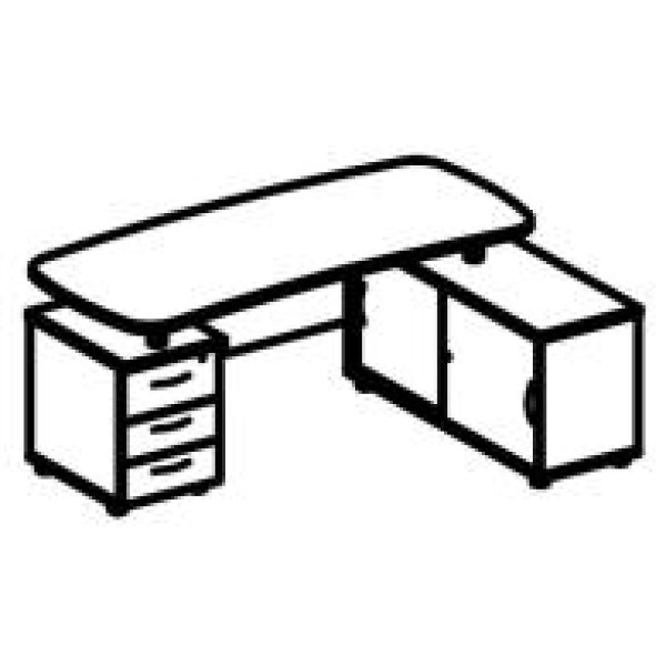 Стол руководителя м5004