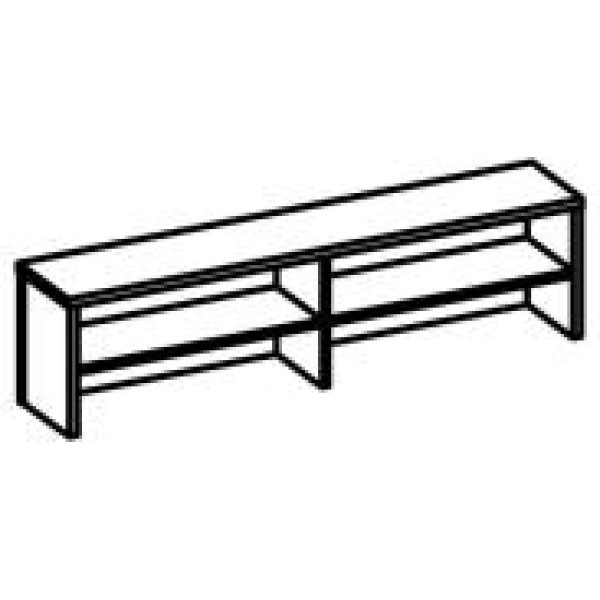 Полка настольная для ресепшена м6014Р