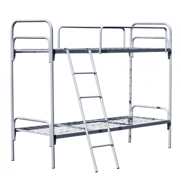 Кровать металлическая двухъярусная "Ритмика"